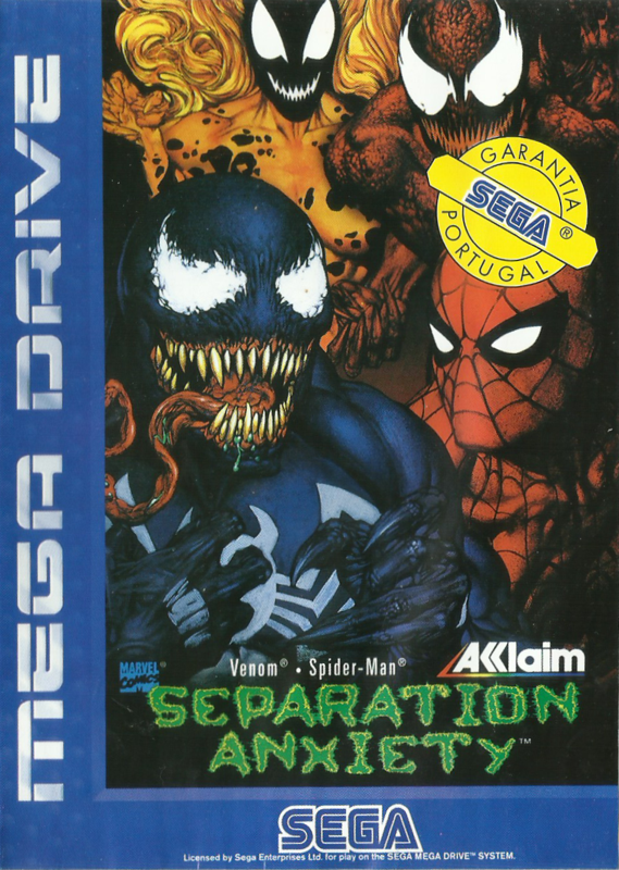 Separation Anxiety box art for Sega Genesis